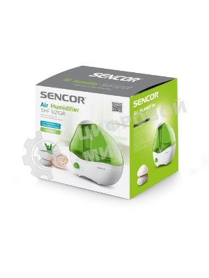 Увлажнитель воздуха Sencor SHF 921GR зеленый/белый, 20 м², 2.2 л