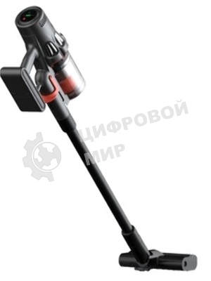 Пылесос вертикальный Deerma DEM-T50W серый/черный/красный, питание от аккумулятора, 420 Вт, уборка сухая, пылесборник 0.4 л