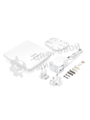 Точка доступа ZyXEL NebulaFlex NWA90BE, Wi-Fi 7, 5012 Мбит/с, 1xRJ45, белый