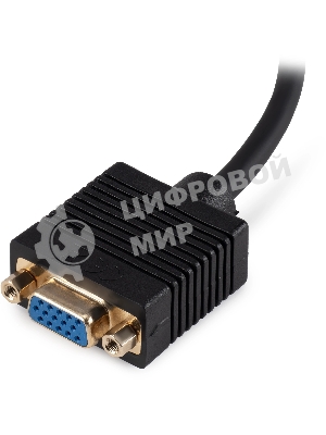 Переходник Buro DVI-D (m) VGA (f) 0.23м (BU-DVI-VGA) черный