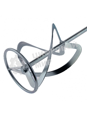 Насадка для миксера Сибртех, для легких растворов,140 х 590 мм, оцинкованная,хвостовик резьба М14