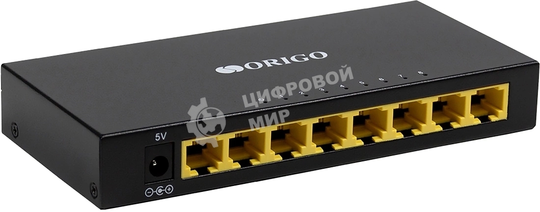 Коммутатор неуправляемый 8-портовый ORIGO OS1208/A1A 10/100 Мбит/с