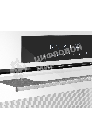 Шкаф духовой электрический Maunfeld AEOD60103W, 60л, дверца с 3 стеклами, белый