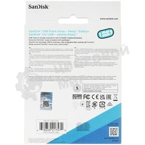 Флешка USB SanDisk Fortnite, Peely Edition 128Gb SDCZIF-128G-G46, USB3.2, желтая