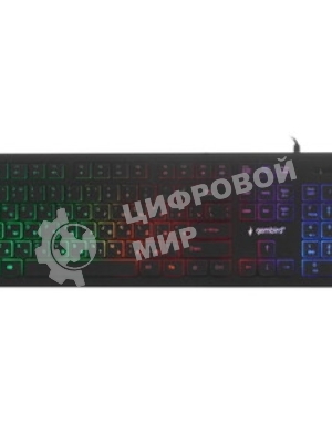 Клавиатура Gembird KB-250 проводная, USB Type-A, чёрный
