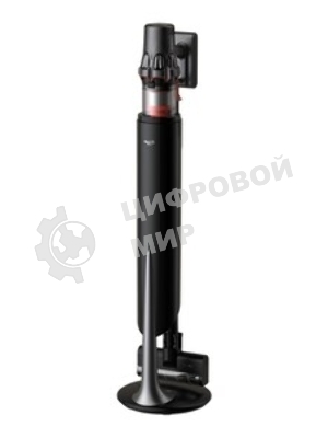 Пылесос вертикальный Deerma DEM-T50W серый/черный/красный, питание от аккумулятора, 420 Вт, уборка сухая, пылесборник 0.4 л