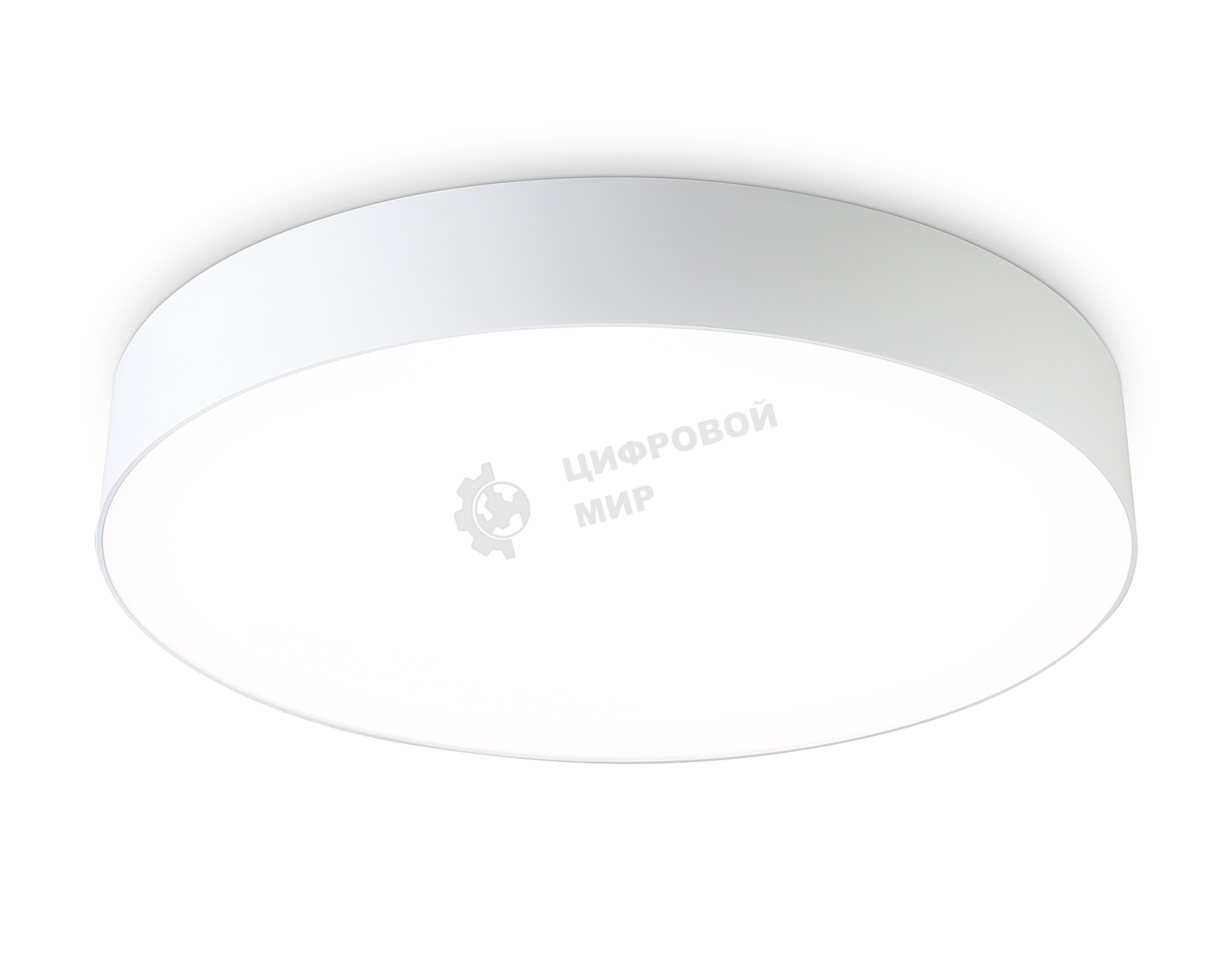 Потолочный светодиодный светильник Ambrella light FZ1355 WH белый IP20 60W 3000-6500K 490*80 (ПДУ ИК)