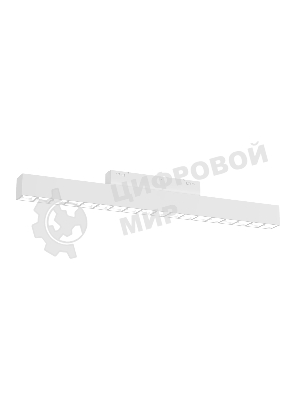 Трековый линейный светильник Ambrella light GL4500 WH белый IP20 18W 3CCT 3000-6000K SMART 48V 24° 328*22*25