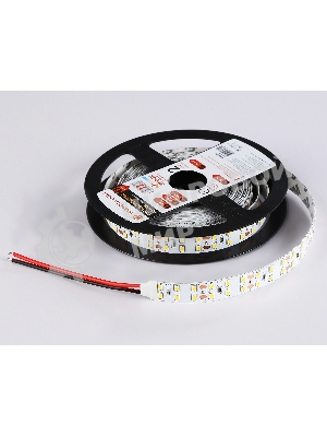 Светодиодная лента Ambrella light GS3601 2835 204Led/ 20W m/ 24V IP20 3000K/ 5000*14*1.2mm (2 конт.)