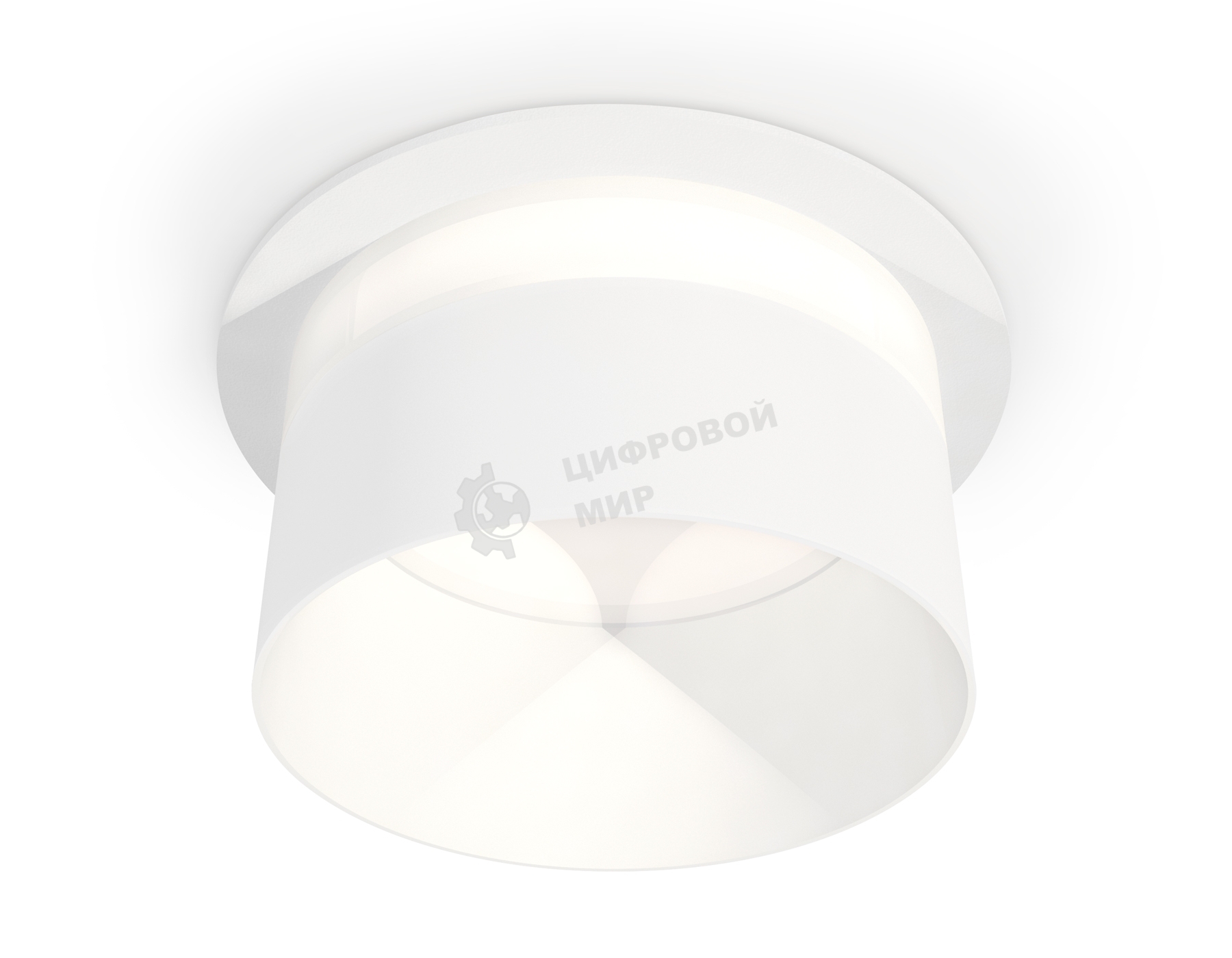 Комплект встраиваемого светильника Ambrella light XC8050016 SWH/FR белый песок/белый матовый GX53 (C8050, N8402)