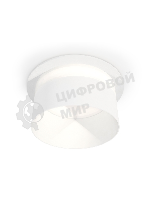 Комплект встраиваемого светильника Ambrella light XC8050016 SWH/FR белый песок/белый матовый GX53 (C8050, N8402)