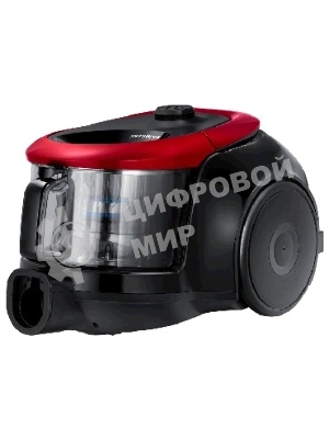 Пылесос Samsung VC-18M2130SR красный/черный, 380/1800 Вт, уборка сухая, пылесборник контейнер 1.5 л