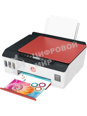 МФУ струйное HP Smart Tank 519 AiO (3YW73A), A4, цветной, печ. до 22 стр/мин. (ч/б) до 5 стр/мин. (цвет), 1200x1200dpi, USB, Wi-Fi, BlueTooth, Air Print, Mopria