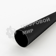 Трубка кембрик ТВ-40 ПВХ Rexant черный, Ø 1,5 мм