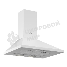 Вытяжка каминная Elikor Оптима 50П-400-П3Л белый, 50 см, 400 куб. м/ч, 55 дБ