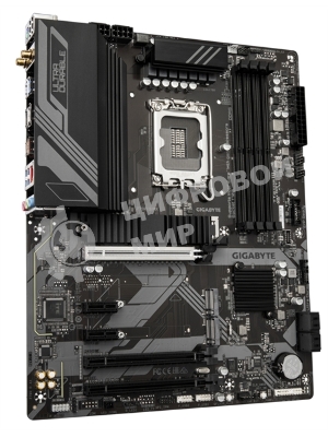 Материнская плата Gigabyte Z790 D AX, LGA 1700, Intel Z790, 4xDDR5, 4xSATA, 3xM.2, 1xPCI-E 5.0 x16, 1xPCI-E 4.0 x4, 2xPCI-E 3.0 x1, 1xHDMI, 1xDP, 1x 2.5Gb LAN, 4xUSB-A 3.2 Gen 1, 1xUSB-A 3.2 Gen 2, 2xUSB-A 2.0, 1xUSB-C 3.2 Gen 2, 3x3.5 мм, 7.1, ATX