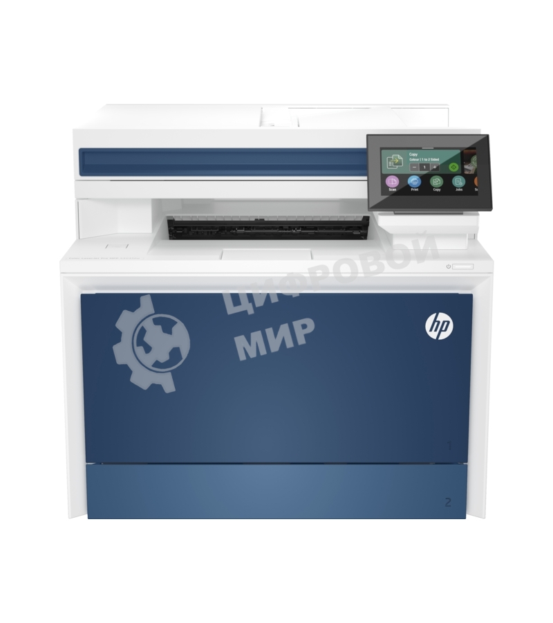 МФУ лазерное HP Color LaserJet Pro MFP 4303fdw (5HH67A), A4, цветной, печ. 33 стр/мин., скан. до 44 стр/мин. (ч/б) 35 стр/мин. (цвет), 600 x 600 dpi (печать) 1200 x 1200 dpi (скан.), Bluetooth, USB, Wi-Fi