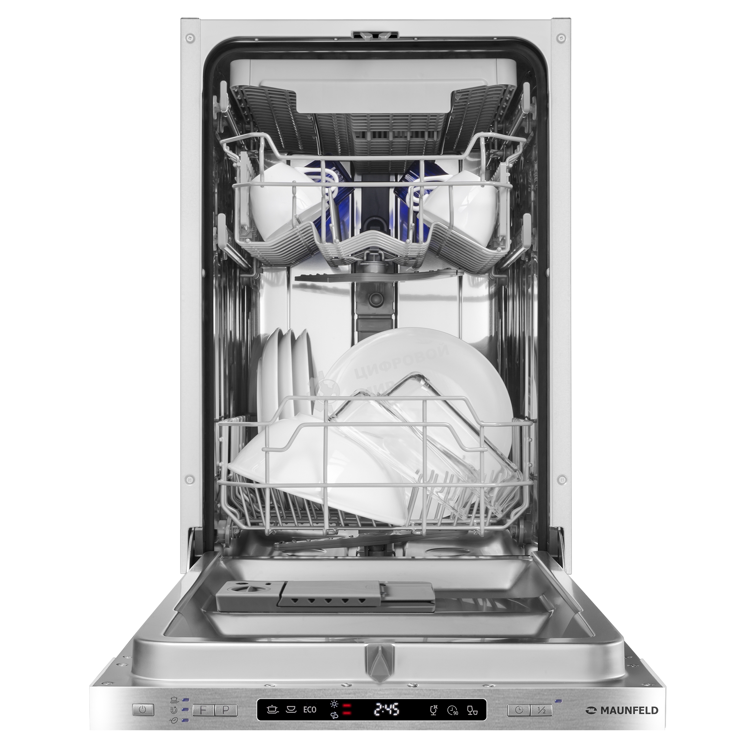 Встраиваемая посудомоечная машина Maunfeld MLP45130 Light Beam