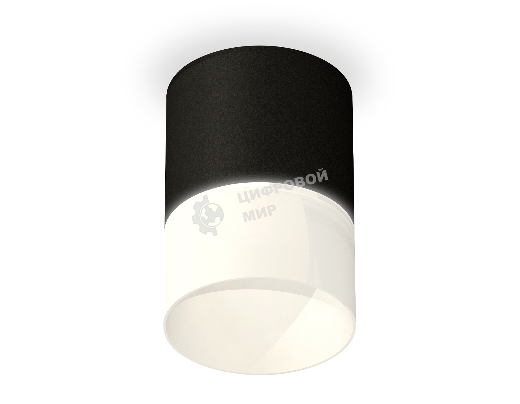 Светильник Ambrella Light XS7402035 SBK/FR черный песок/белый матовый MR16 GU5.3 (C7402, N7170)