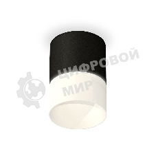 Светильник Ambrella Light XS7402035 SBK/FR черный песок/белый матовый MR16 GU5.3 (C7402, N7170)