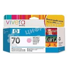 Картридж струйный HP №70 C9455A светло-пурпурный для HP DJ Z2100/Z3100 (130мл)