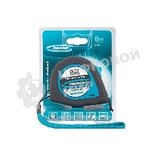 Рулетка Gross 31104 ''ergonomisch'' 8 м x 25 мм магнитный обрезиненный зацеп