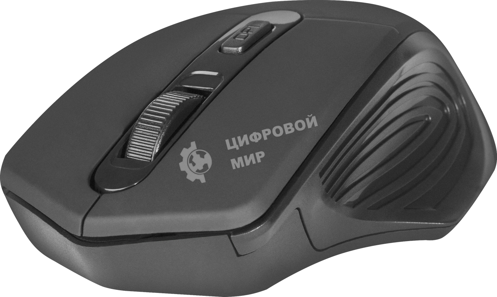 Мышь беспроводная Defender Datum MB-345 черный, 1600 dpi, радиоканал, USB, кнопки - 4