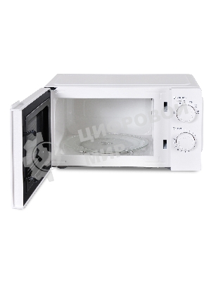 Микроволновая печь Starwind SMW3020 белый, 20 л, 700 Вт, переключатели - поворотный механизм
