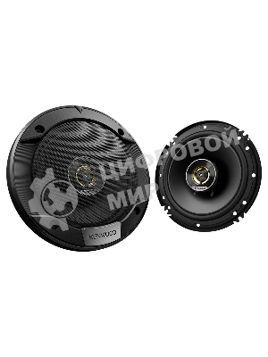 Колонки автомобильные Kenwood KFC-S1676EX 330Вт 87дБ 4Ом 16см (6.5дюйм) (ком.:2кол.) коаксиальные