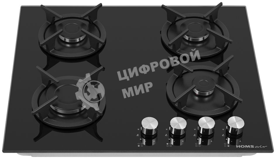 Газовая варочная панель HOMSair HGG641BK