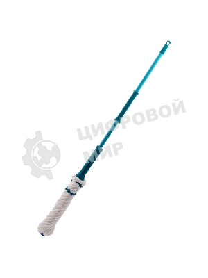 Швабра отжимная HomePalisad скручиванием 120 см, насадка из микрофибры, 120 г