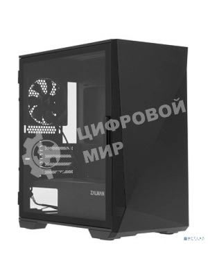 Компьютерный корпус ZALMAN Z1 ICEBERG, MicroATX, черный, WINDOW, 2xCOMBO (3.5