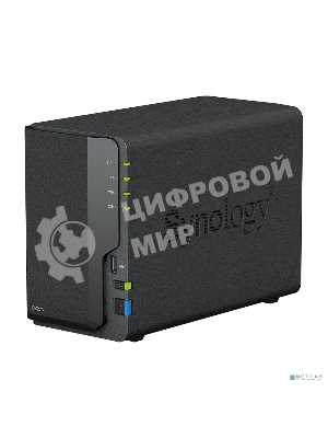 СХД настольное исполнение SYNOLOGY 2BAY NO HDD DS223