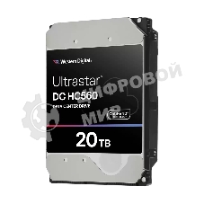 Жесткий диск Western Digital HDD SAS Server 20Tb Ultrastar DC HC560 7200 12Gb/s 512MB 1 year warranty