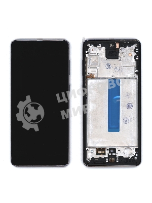 Дисплей (модуль) для Samsung Galaxy A73 SM-A736B в сборе с тачскрином и рамкой TFT белый