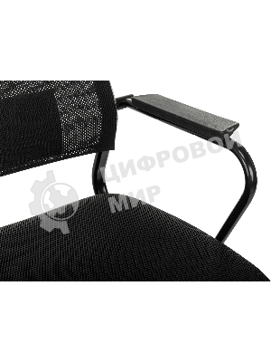 Кресло руководителя Бюрократ CH Balance черный Elastic-102 TW-11 сетка/ткань крестов. металл черный