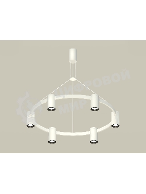 Светильник Ambrella light XB9021101/6 SWH/PBK белый песок/черный полированный MR16 GU5.3 (С9021, N6103)