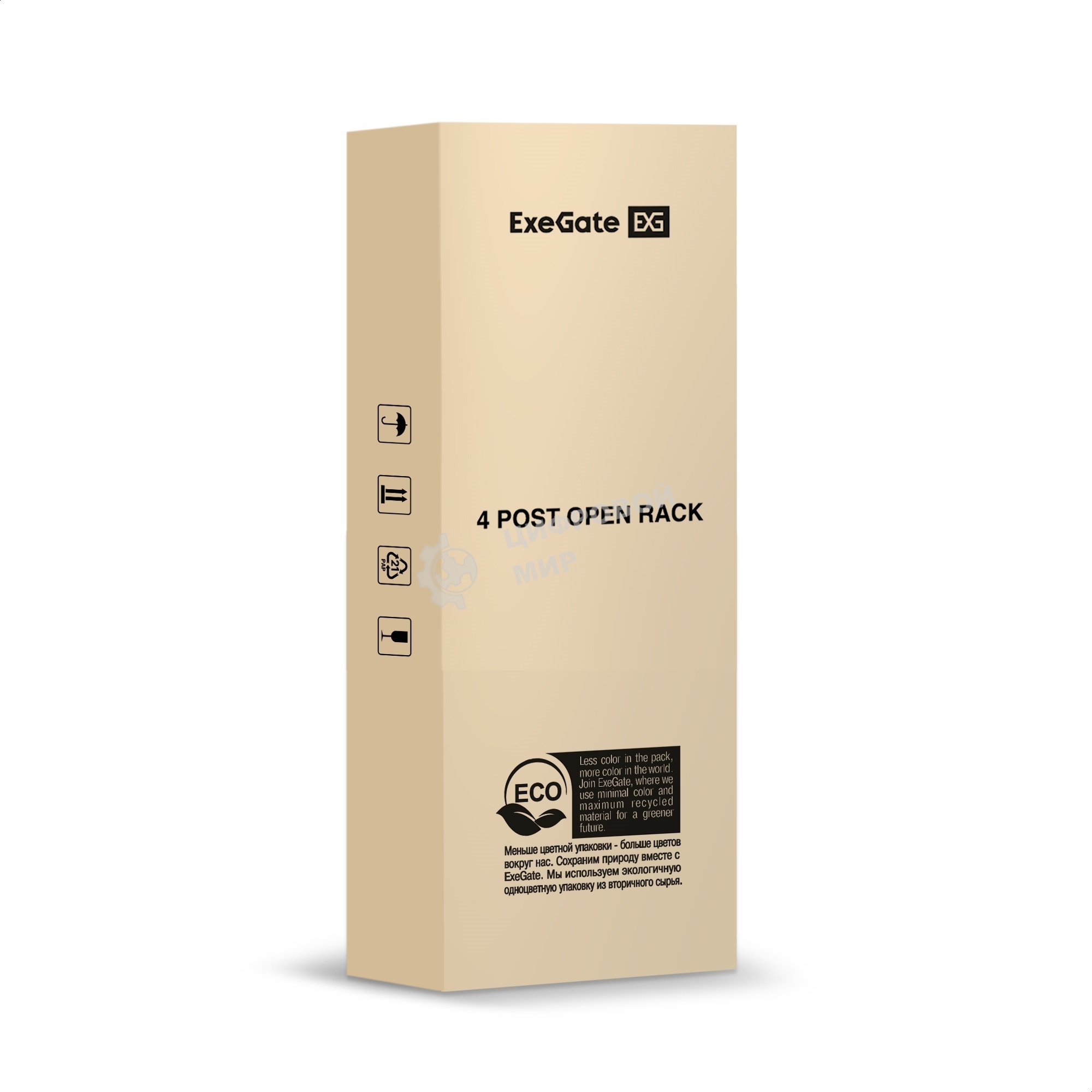 Стойка ExeGate EOR2-32U.1000.BLACK (открытая телекоммуникационная 19