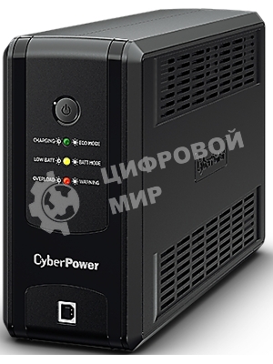 Источник бесперебойного питания CyberPower Line-Interactive UT650EIG, 650VA/360W USB/RJ11/45, (4 IEC С13)