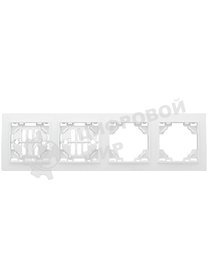 Рамка 4-м Минск горизонтальная бел. Basic EKF ERM-G-304-10