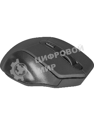 Мышь беспроводная Defender Datum MB-345 черный, 1600 dpi, радиоканал, USB, кнопки - 4