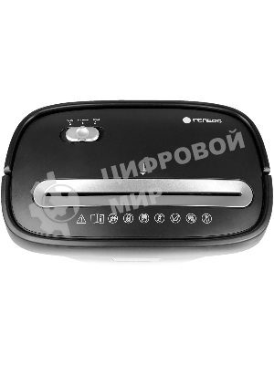 Шредер ГЕЛЕОС УД15-4, (DIN P-4), фрагмент 3,9х35мм, 8-10 лист (70г/м2), скобы, 15 литров