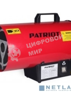 Тепловая пушка газовая Patriot GS 12 красный
