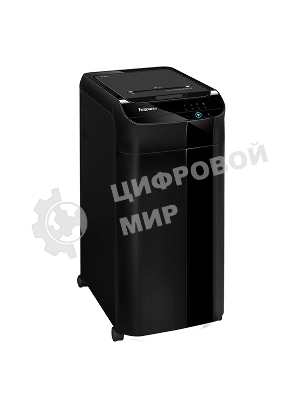 Шредер Fellowes AutoMax 350C (секр.P-4)/фрагменты/350лист./68лтр./скрепки/скобы/пл.карты/CD