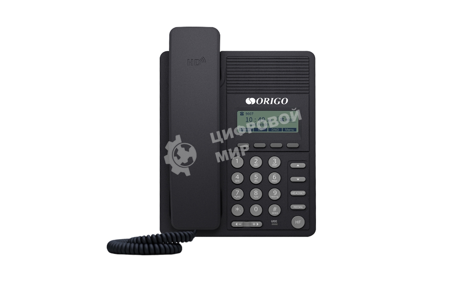 Телефон ORIGO IP-телефон с монохромным дисплеем 2.3