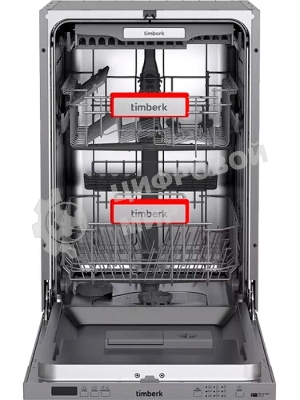 Посудомоечная машина Timberk Set&Dry T-DW45BI103 серебристый (узкая)