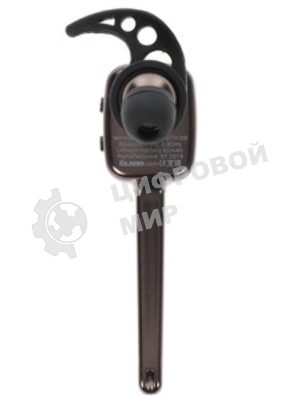 Беспроводная гарнитура Olmio BTH-09 черный, моно-гарнитура, Bluetooth, заушное крепление, до 6 ч