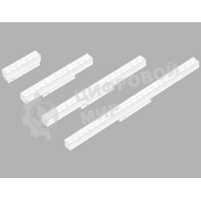 Трековый линейный светильник Ambrella light GL4500 WH белый IP20 18W 3CCT 3000-6000K SMART 48V 24° 328*22*25