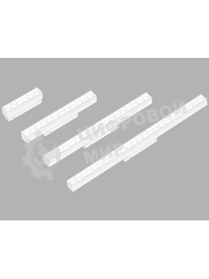 Трековый линейный светильник Ambrella light GL4500 WH белый IP20 18W 3CCT 3000-6000K SMART 48V 24° 328*22*25