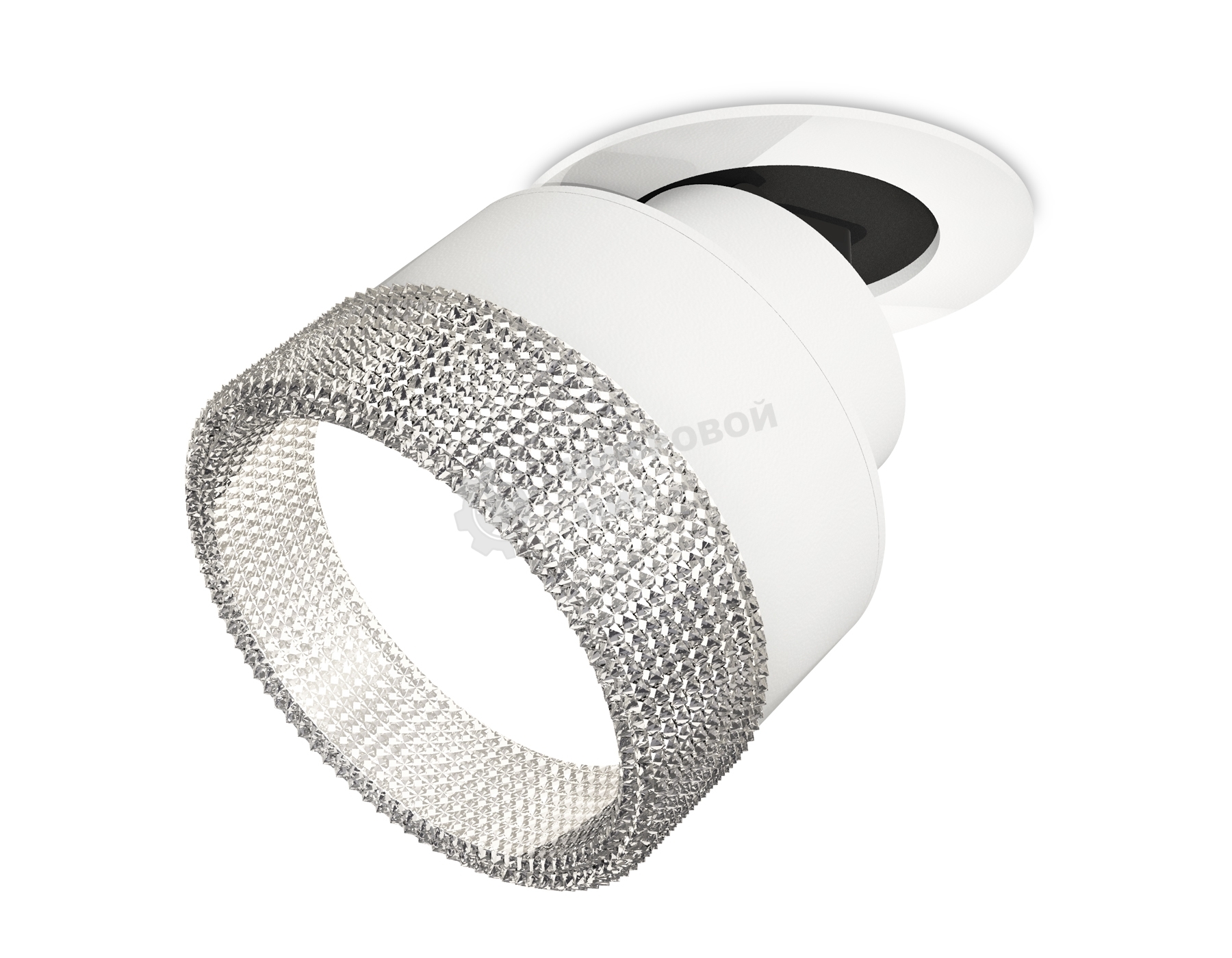 Светильник Ambrella Light XM8101540 SWH/CL белый песок/прозрачный GX53 (A2241, A2105, C8101, N8480)
